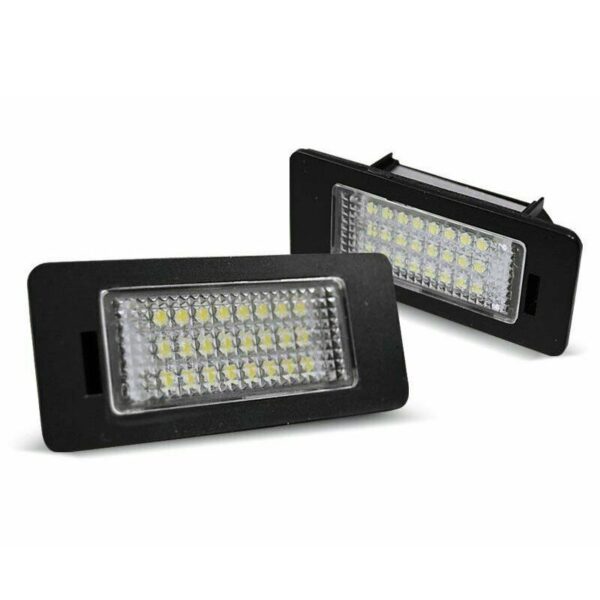 Led Φαναράκια Πινακίδας Για Audi A4 B8 / A5 B8 / Q5 8R / TT 8J / Skoda Yeti Fabia Octavia Combi / VW Passat B6 Combi Canbus Ζευγάρι 2 Τεμάχια - Image 2