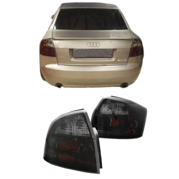 Πισινά Φανάρια Set Για Audi A4 B6 00-04 Φιμέ Depo