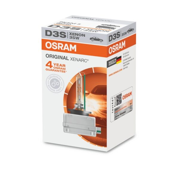 Λάμπα HID Xenon D3S 4300k 42Volt 35Watt Original Xenarc Osram 66340 1 Τεμάχιο - Image 2