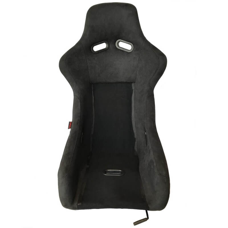 Καθίσματα Bucket Race Κουβάδες Suede Alcantara Μαύρο Ζευγάρι 2 Τεμαχίων - Image 4