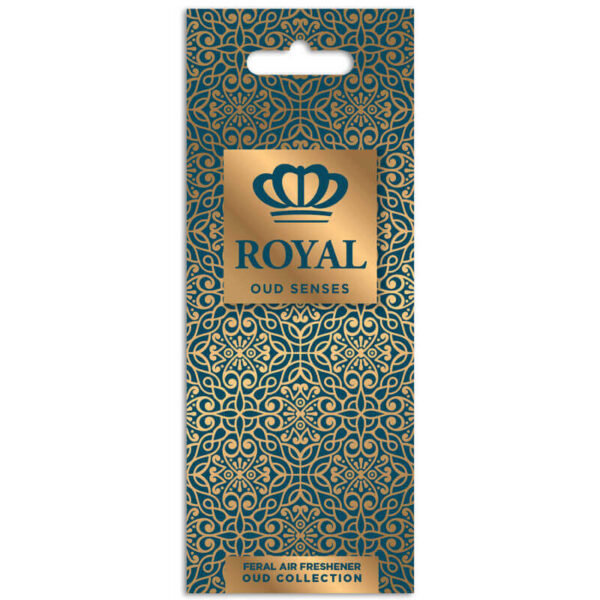 Αρωματικό Αυτοκινήτου Κρεμαστό Feral Royal Collection Oud Senses - Image 2