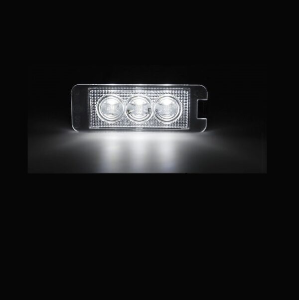 Led Φαναράκια Πινακίδας 3 LED High Power Για VW Golf / Polo / Scirocco / Passat / Beetle / Lupo Canbus Ζευγάρι 2 Τεμάχια - Image 3