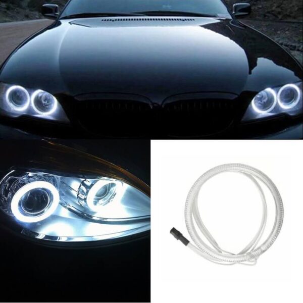 Δαχτυλίδι Angel Eyes CCFL 1 Τεμάχιο 106mm Λευκό - Image 2