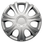 Τάσια Τροχών Αυτοκινήτου 15" Impulse 113543 Ασημί CBX 4 Τεμάχια