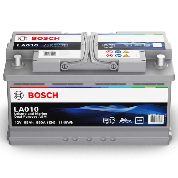Bosch Leisure - Marine 12V 95AH 850A AGM LA010
